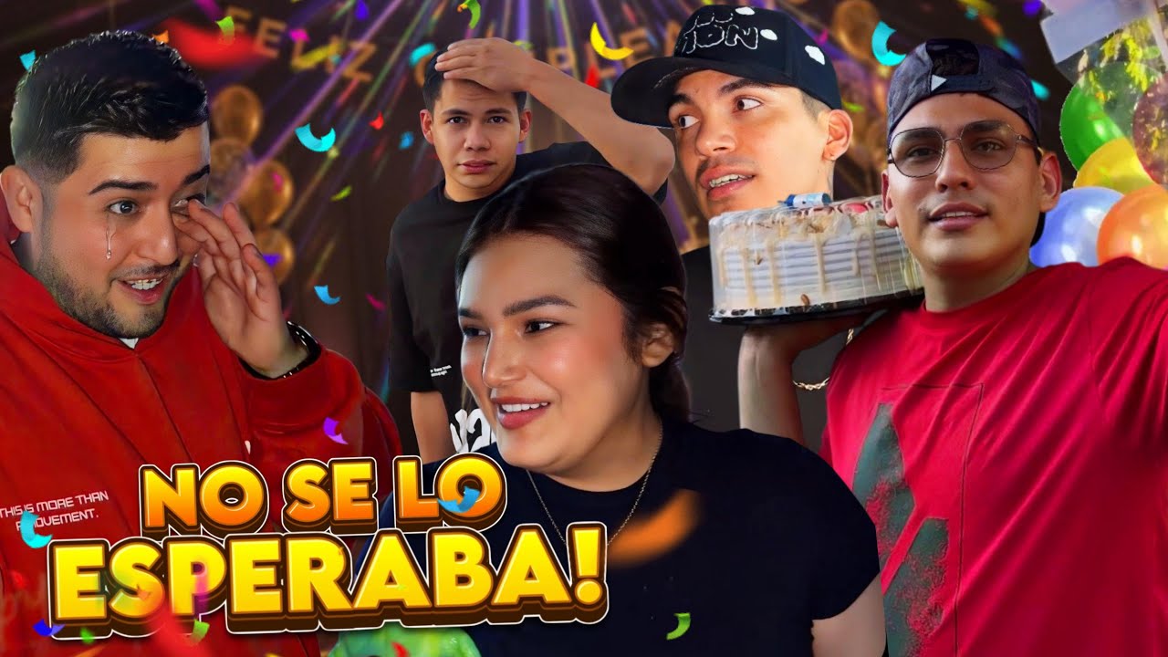 LE ORGANIZAMOS UNA GRAN SORPRESA AL YOSI POR SU CUMPLEAÑOS 