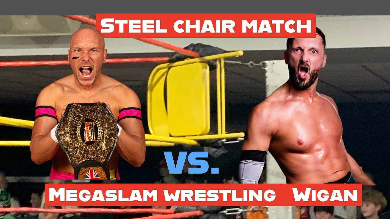 STEEL CHAIR SHOWDOWN IN WIGAN! 🪑 Joey Hayes vs Martin Kirby | Megaslam Championship Match