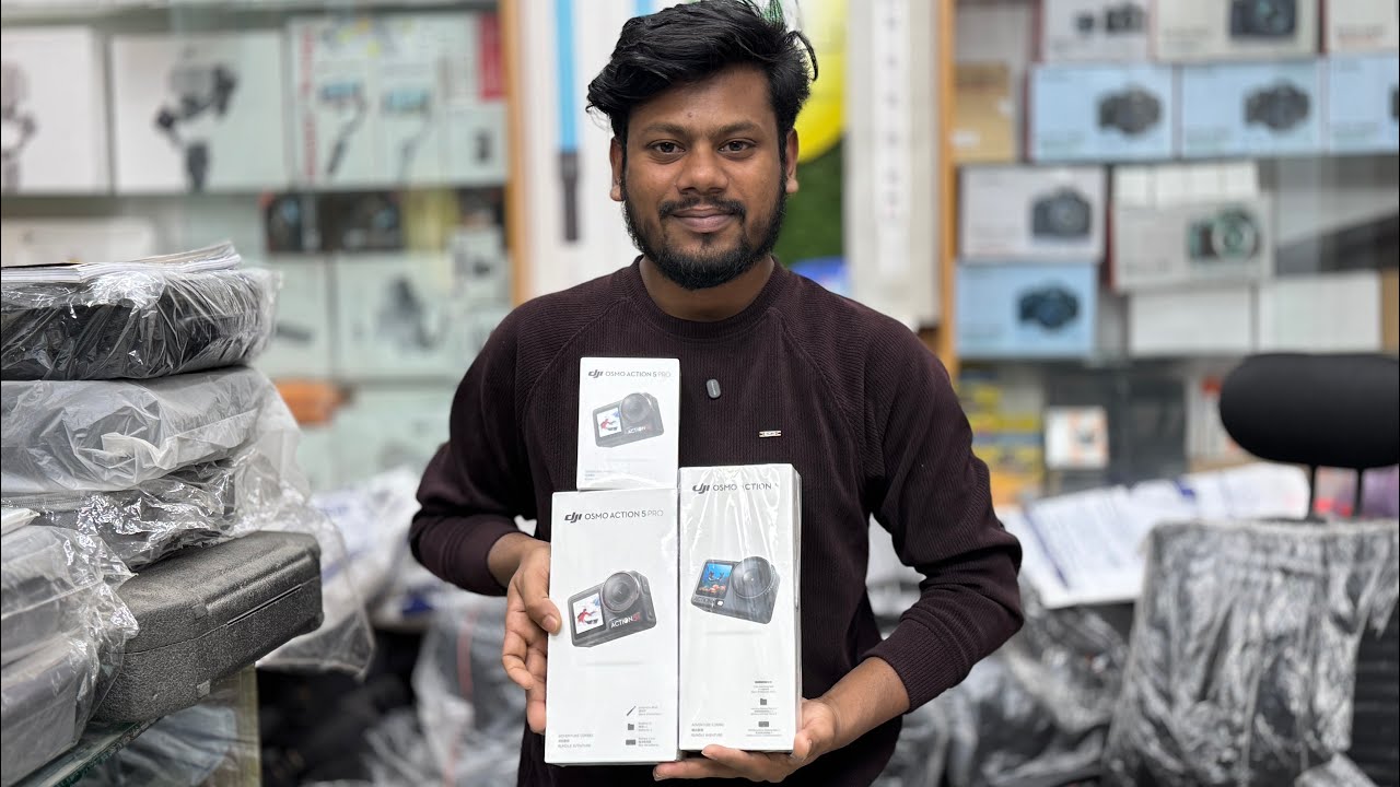DJI Action Camera New Stock 🔥 | 4K Vlogging & Travel Camera |