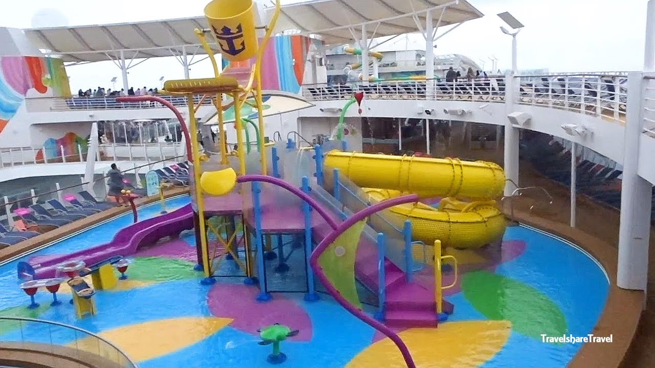 Symphony of the Seas Kids Aqua Park - Splashaway Bay Symphony of the Seas - Kids Waterslides