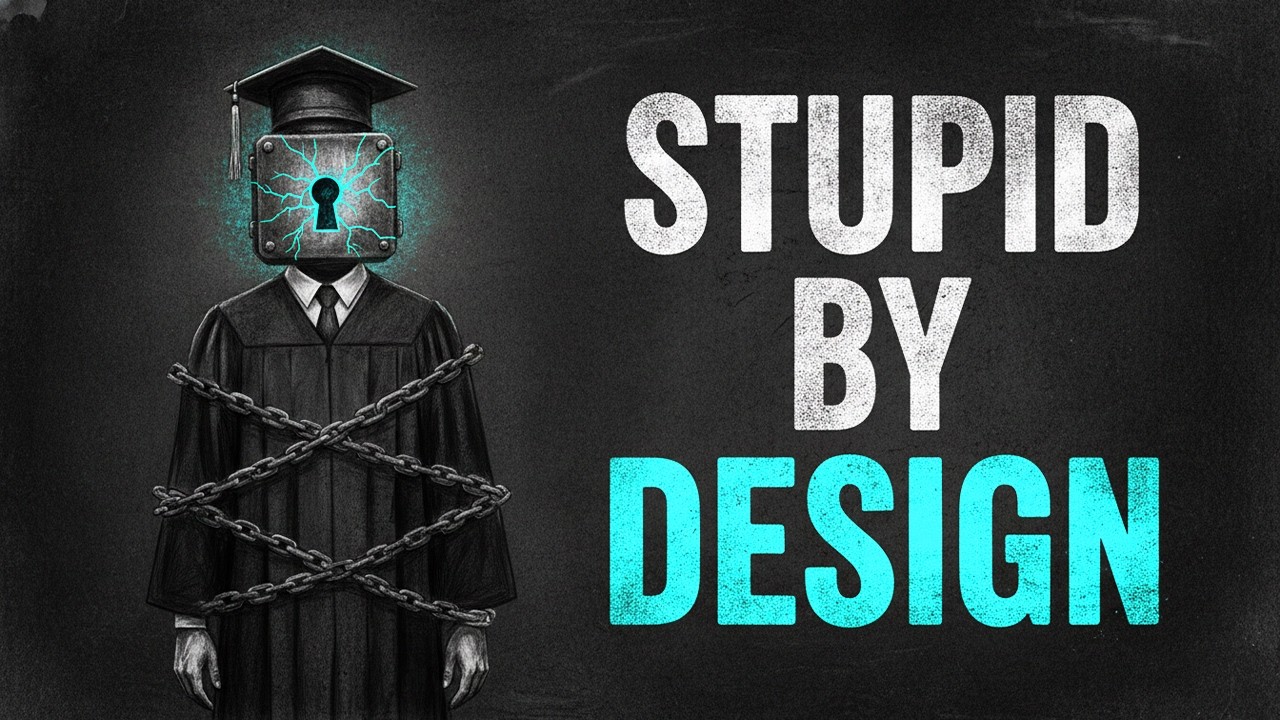 How You Were Trained To Be Stupid  - The Atrophy of The Mind