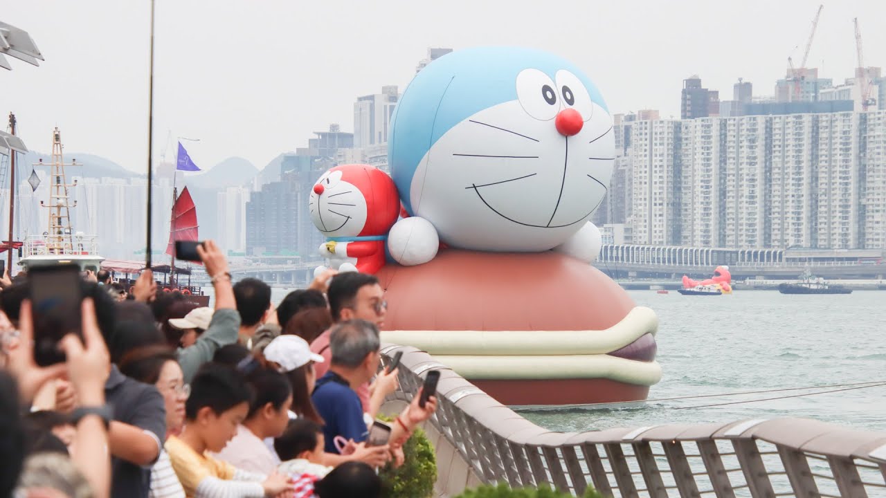 20251101 巨型充氣雕塑維港海上大巡遊 Inflatable Sculptures Water Parade, Hong Kong | TMHK News Live 新聞直播