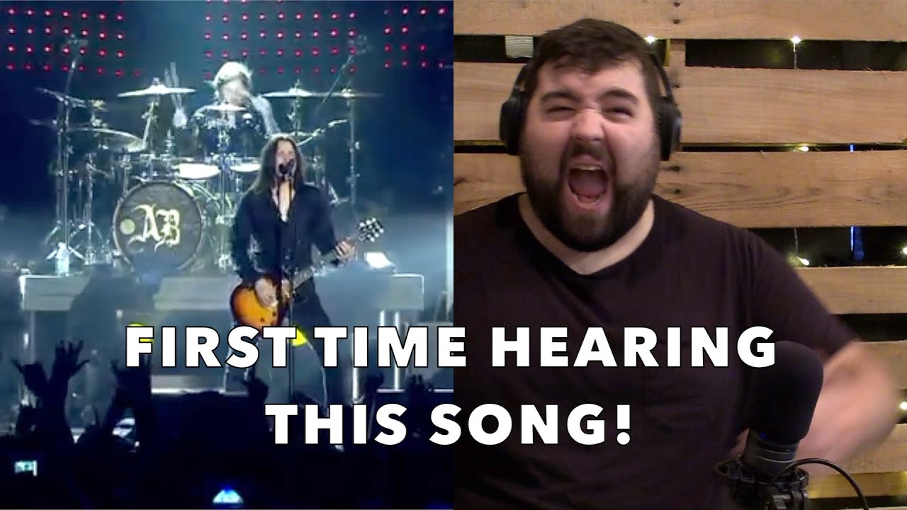 Alter Bridge - Blackbird LIVE - REACTION