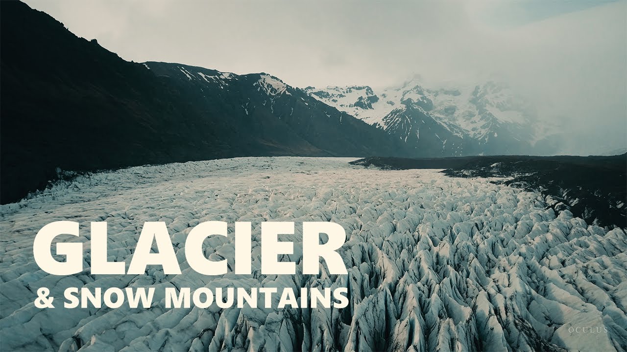 Glaciers and Snowy Alps  | Cinematic Video