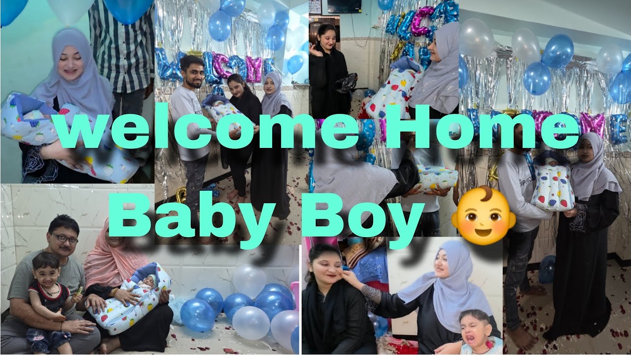 Welcome To Home My Baby Boy 👦 💖 #youtube #viral #video #new #baby #boy #bts 