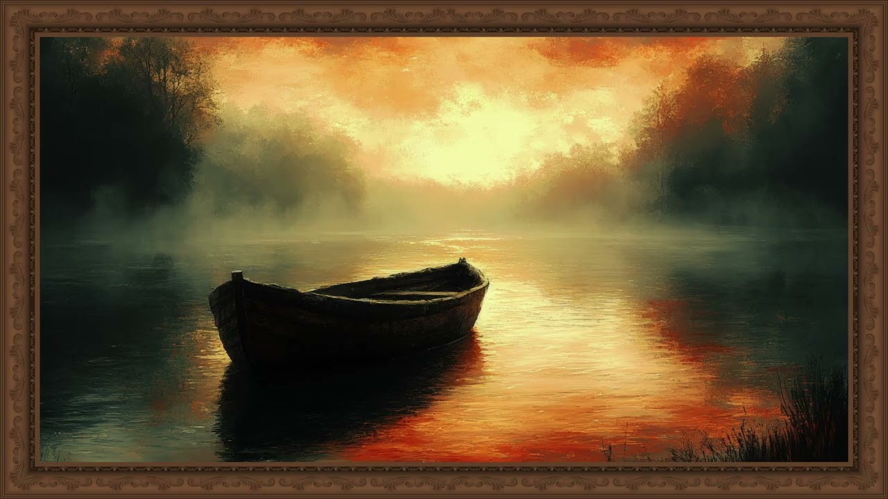 TV ART | Nature Painting | Screensaver for your Television | Still Painting With Music | 30 minutes