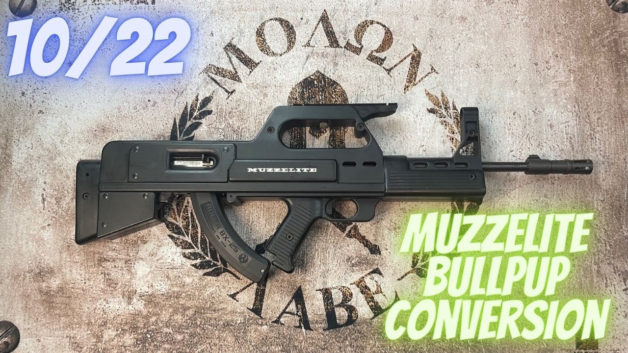 Ruger 10/22 Muzzelite bullpup conversion kit