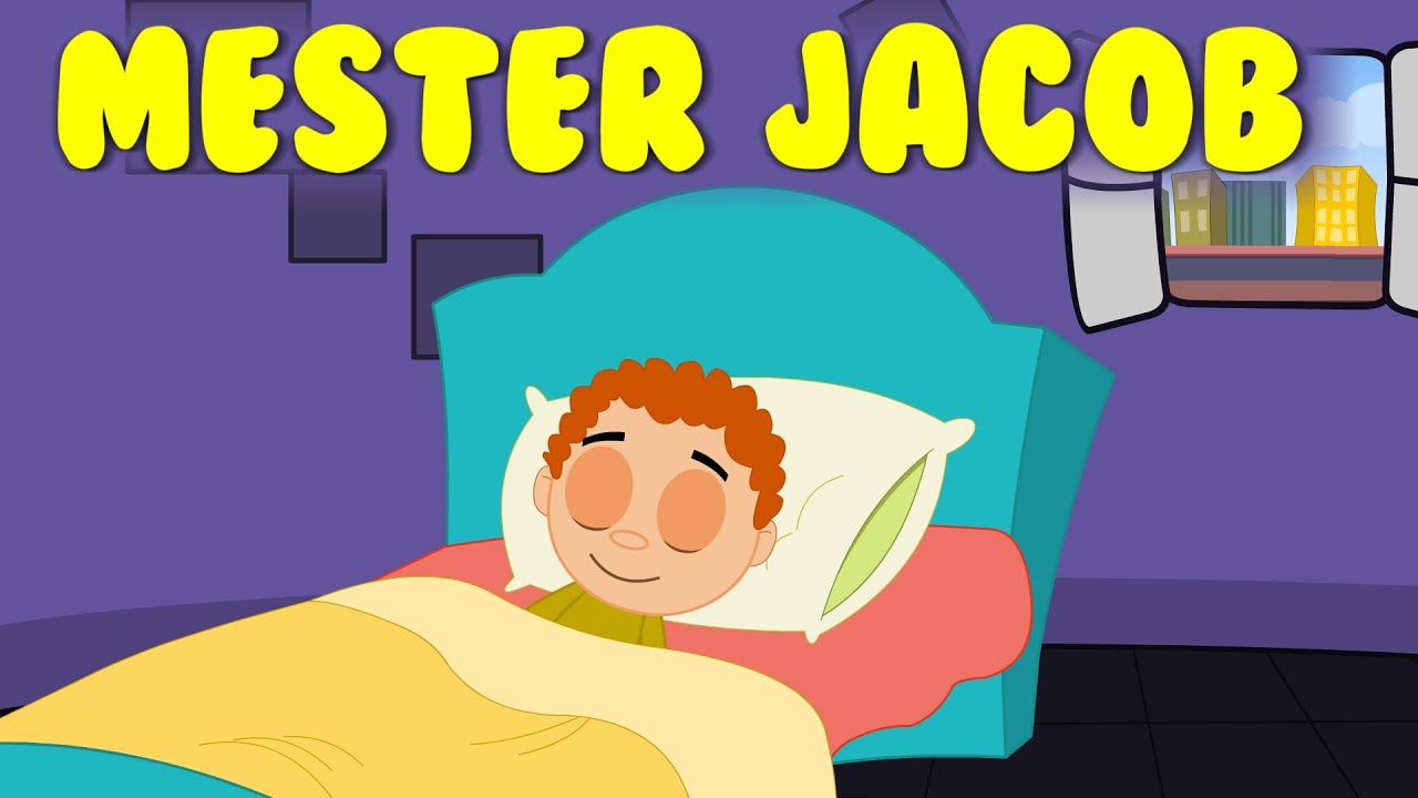 Mester Jacob | Danske Børnesange | 21 minutter mix med tekst | Brother John in Danish