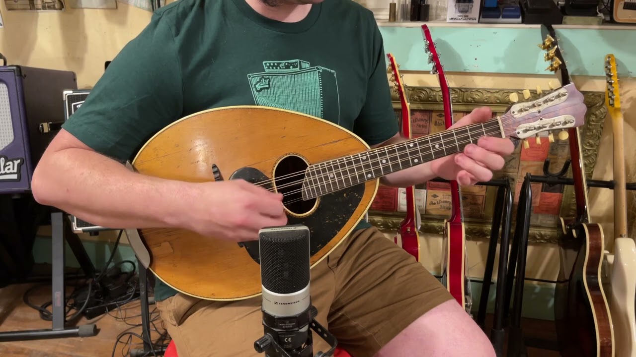 1914 Weymann Style 40 &ldquo;Mandolute&rdquo; mandola