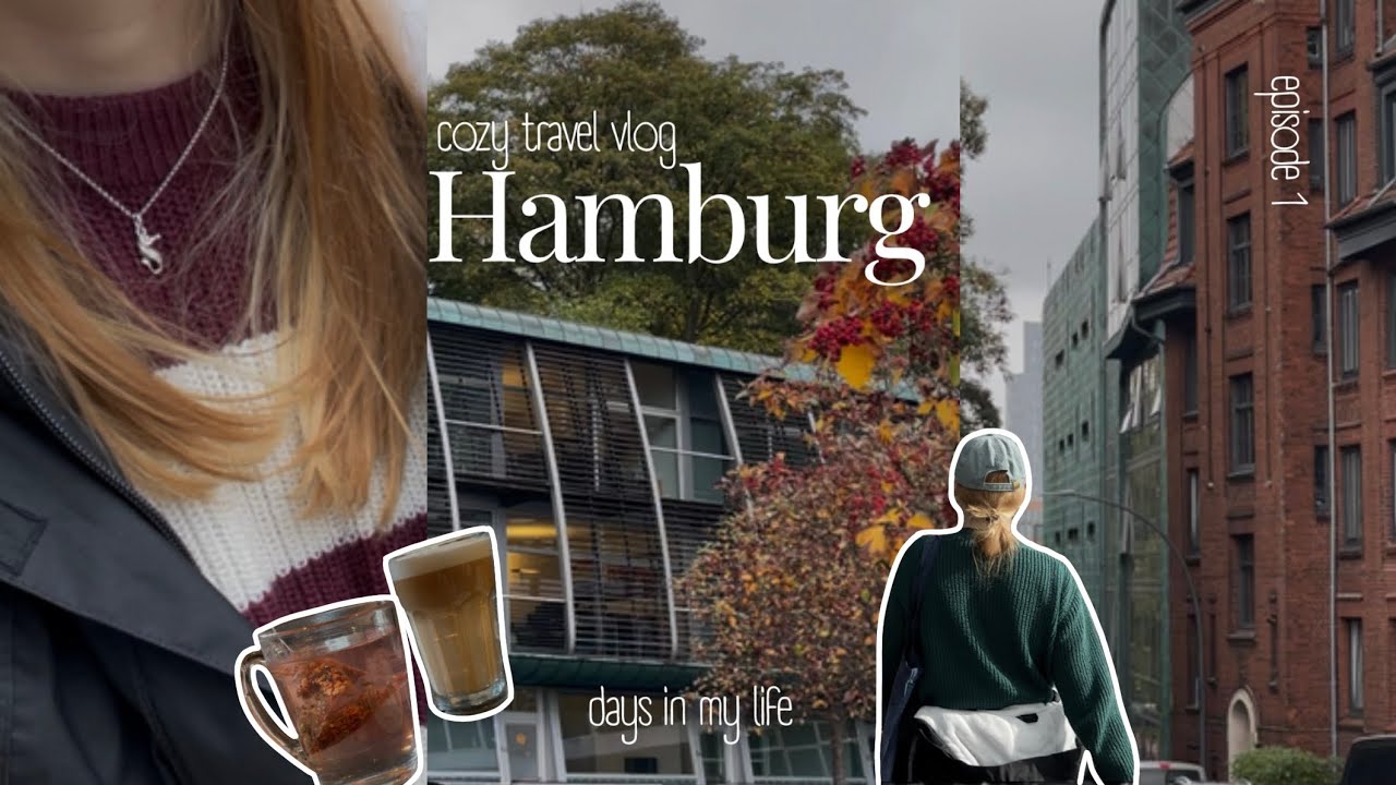 days in my life ☕️| cozy travel vlog in Hamburg ☁️🧸