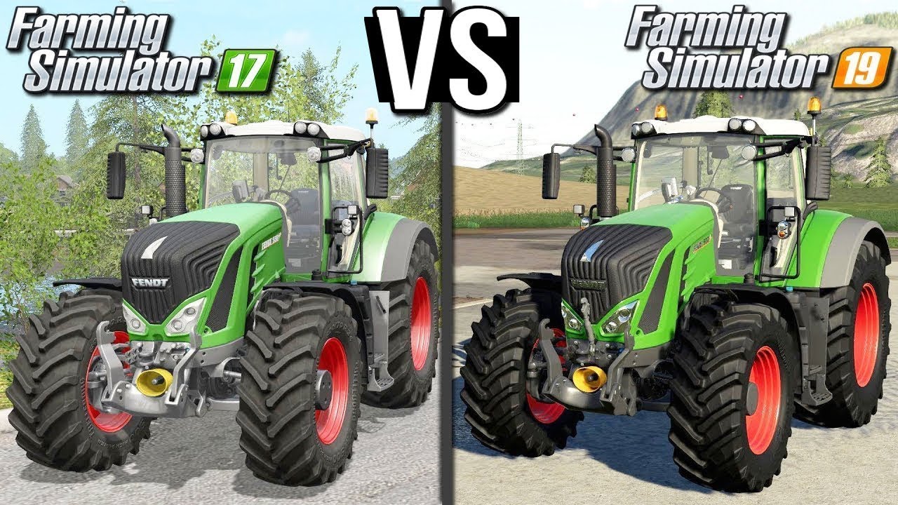 FS 17 vs FS 19 | Porównanie graficzne
