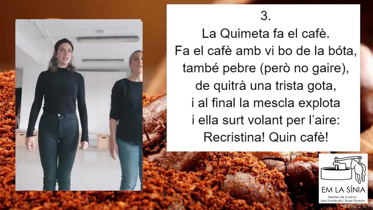 EL CAF&Egrave; DE LA QUIMETA - MARTUCCI / ANELLI (adapt.: Josep Vigo)