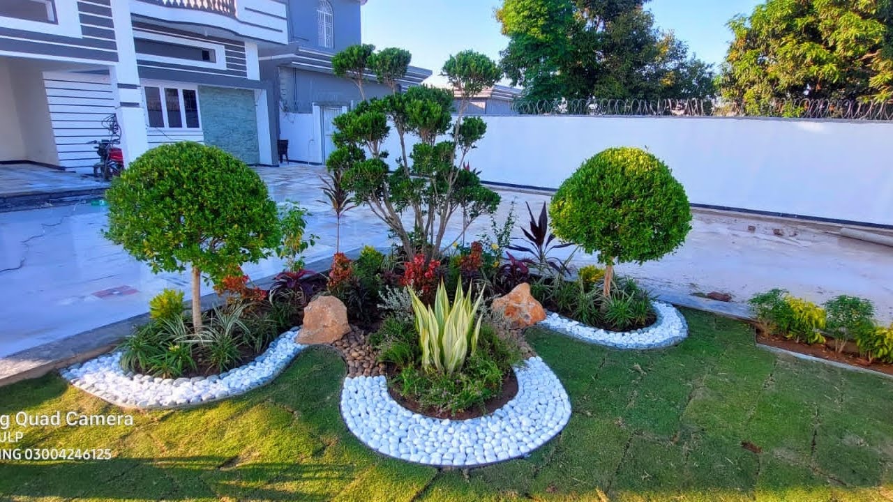 Modern Garden Landscaping Design |Gujrat Landscape Project 0321.94-71-523 Modern Garden Live.