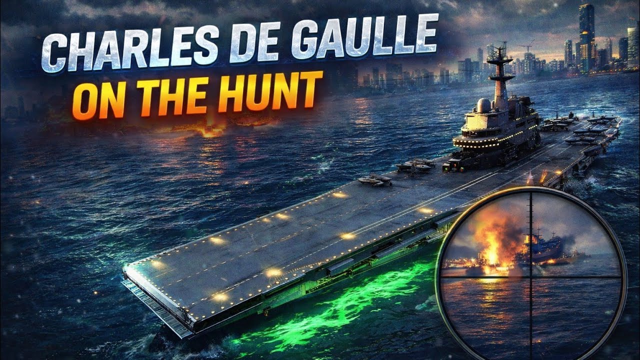 Charles De Gaulle on the Hunt 😬👹✊ SU-39 Modern Warships