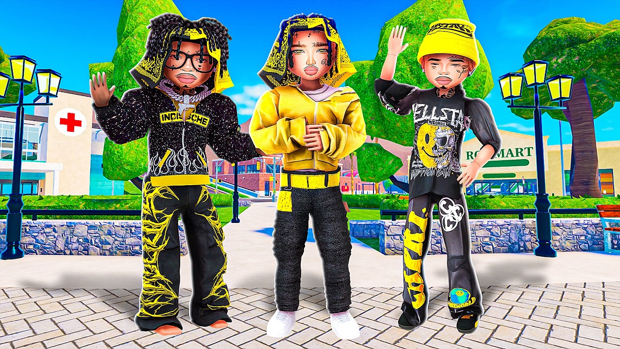 Я создал реалистичную банду из гетто в игре LifeTogether 🏠 RP | Roblox