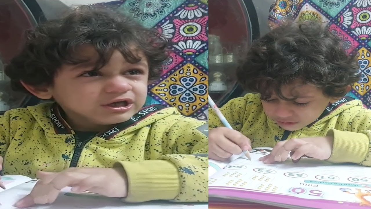 الأنسان أهم من المذاكره | فيديو الطفل جورج اللى هز السوشيال ميديا كلها..