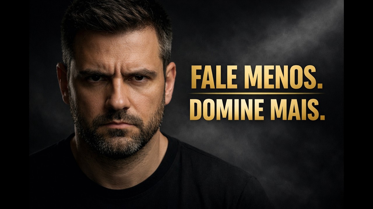 O Protocolo do Silêncio — Por que homens que falam menos dominam mais (e como ativar isso)