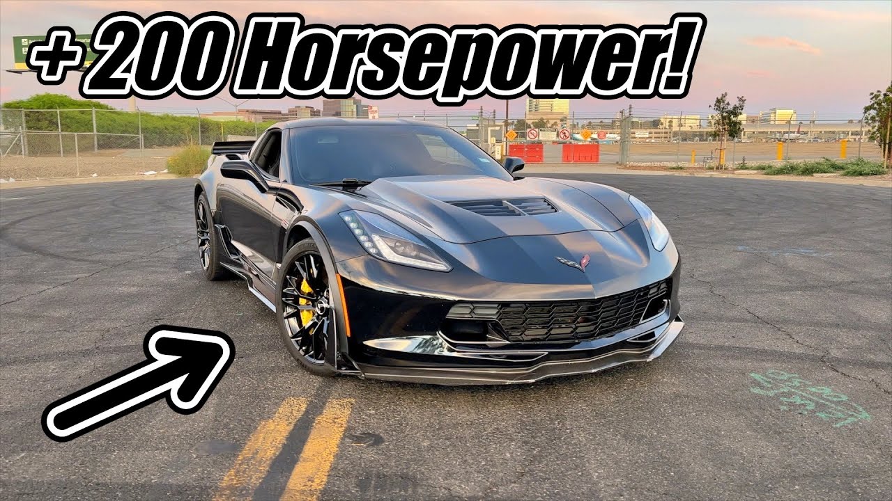 How to make your car fast: C7 Corvette Edition!