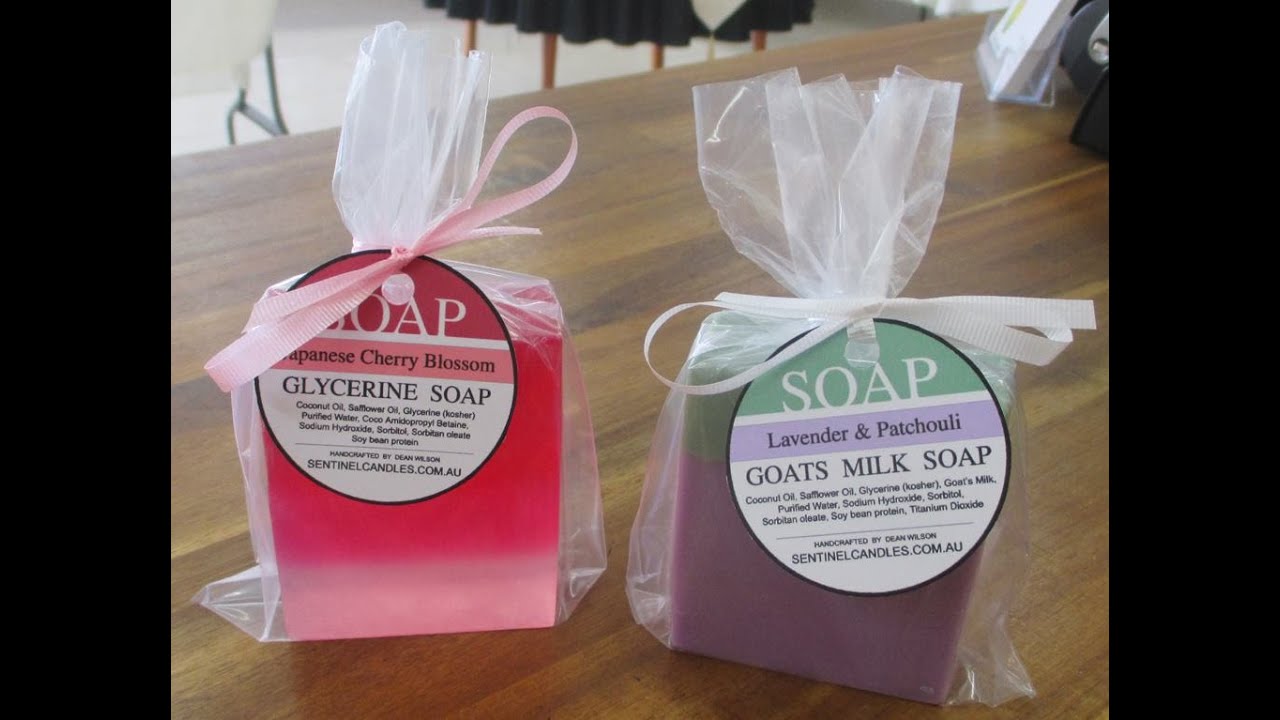 DIY Wrapping Soap