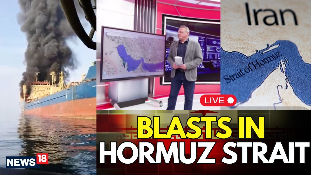 SHOCKING! IRAN WAR ESCALATES| LIVE Explosions Rock Strategic Hormuz Strait, Shipping Paralyzed