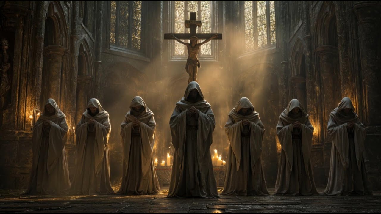 Gregorian Chant – Humble Thy Heart ✝️ Matthew 23:12 | Gregorian Chanting