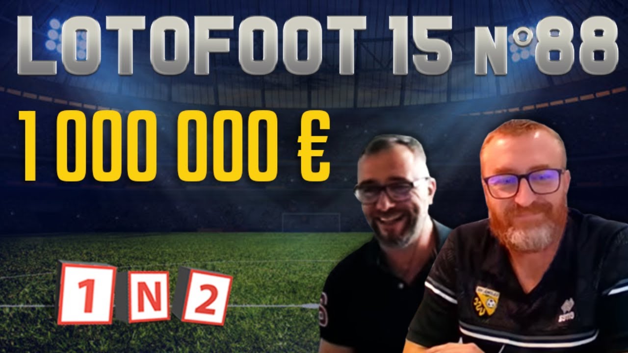 🎙️ PronoLive : LotoFoot 1 000 000 € avec PSG-Rennes, Naples-Juventus & Bilbao-Atletico - LF15 n°88
