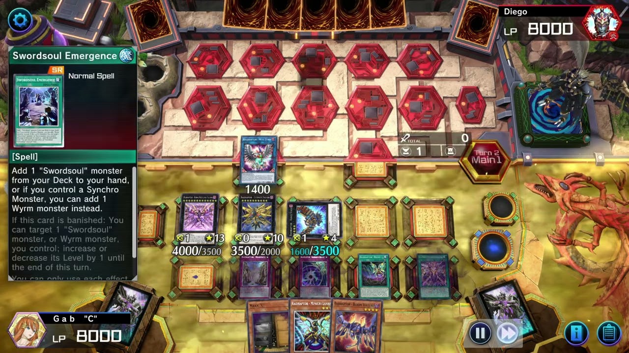 What an optimal Raidraptor board looks like! (1x UF, 2x RRF, Readiness & Bright)