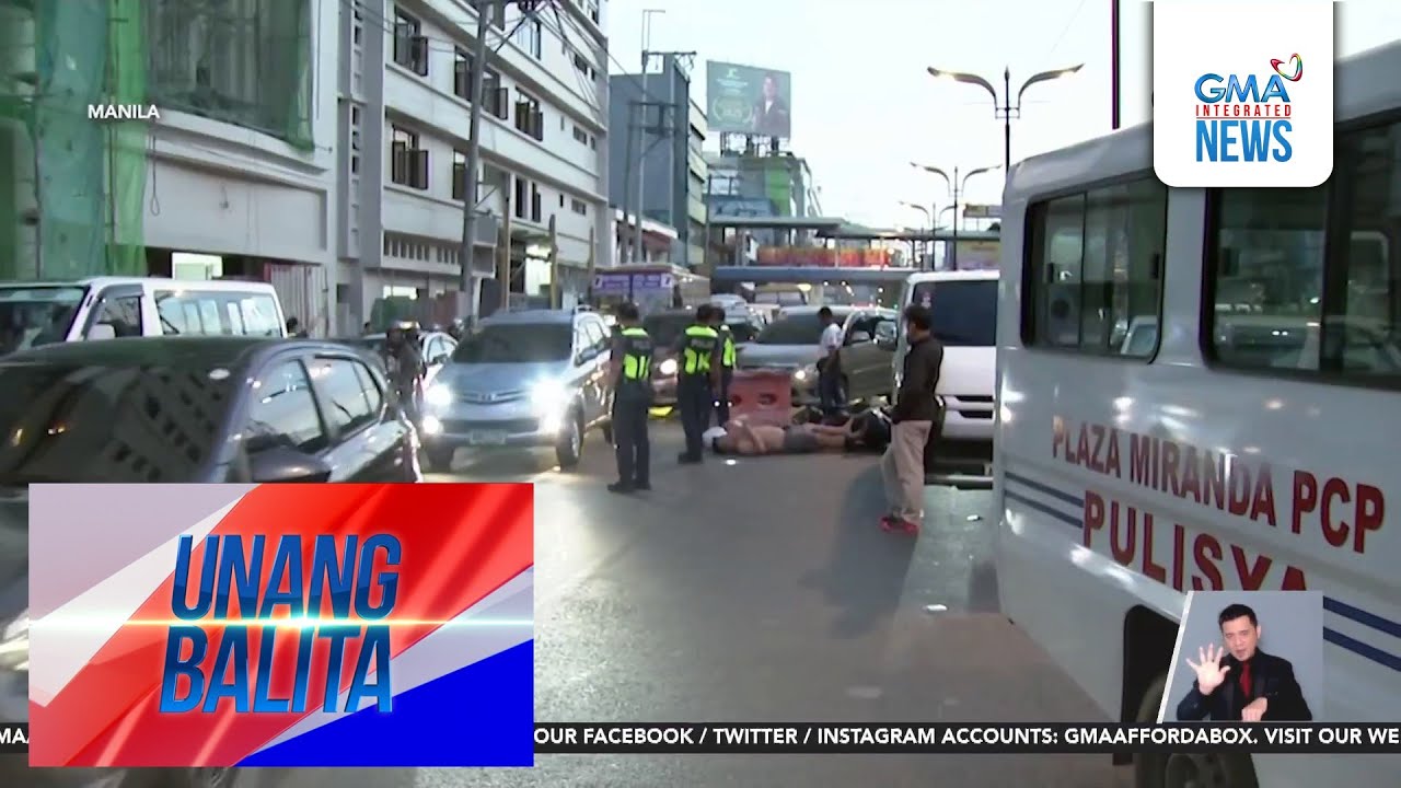 3, sugatan sa aksidente sa motorsiklo sa Quezon Blvd. | Unang Hirit