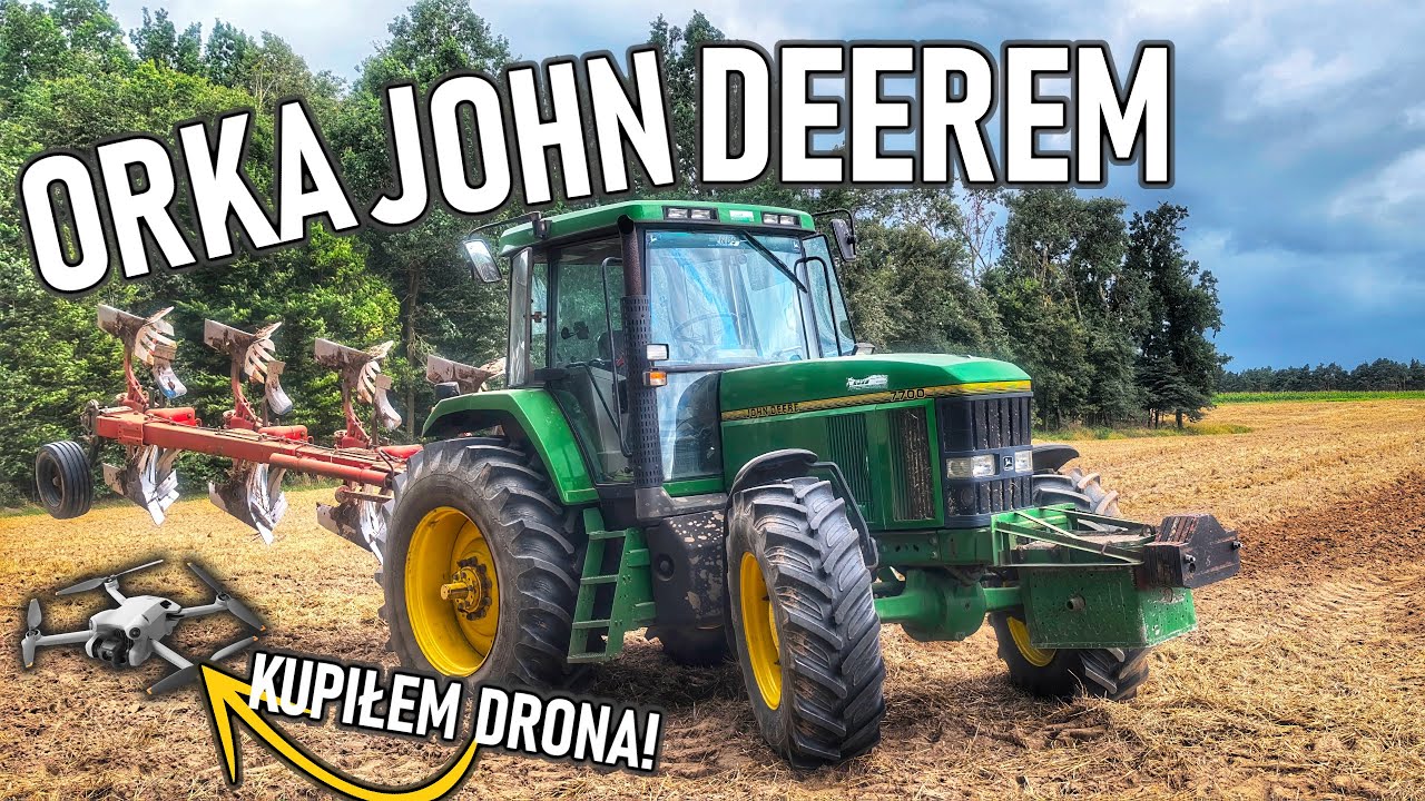 OPERUJE DWA SPRZĘTY NA RAZ 🤣|| Orka po pszenicy || John Deere & Vogel Noot😍 || DZIEŃ U JANKUSA #10