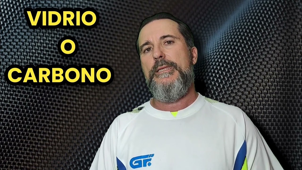 Palas de pádel  CARBONO  vs VIDRIO ??. Cuál es mejor??. By GF.PADEL