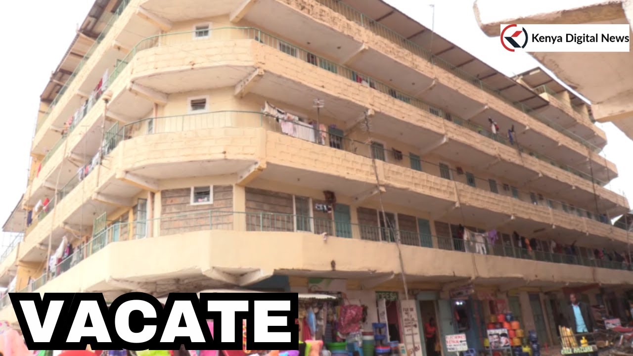 DANGEROUS BUILDINGS! Two Nanyuki buildings cause scare, NCA urges occupants to vacate!!