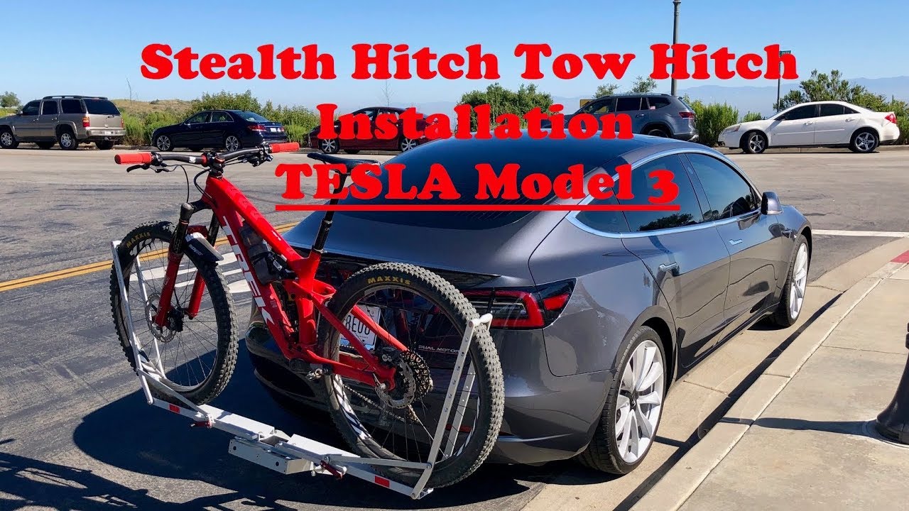 Tow Hitch Installation - Tesla Model 3