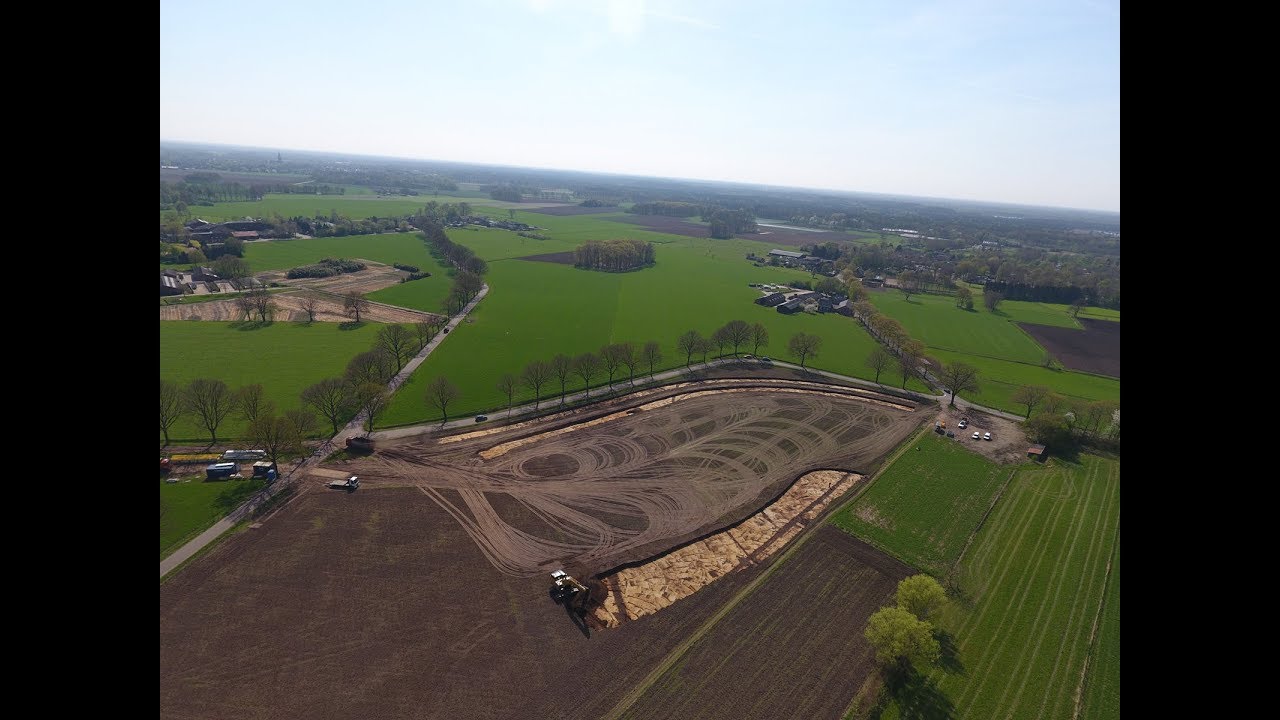 Randweg Heeze na veertig jaar voor het eerst zichtbaar