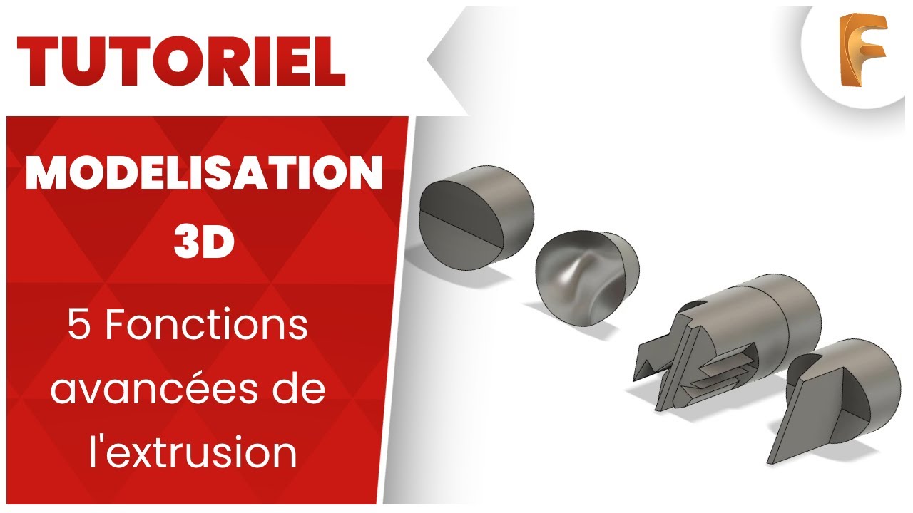 5 Techniques avancées avec l'extrusion [FUSION 360]