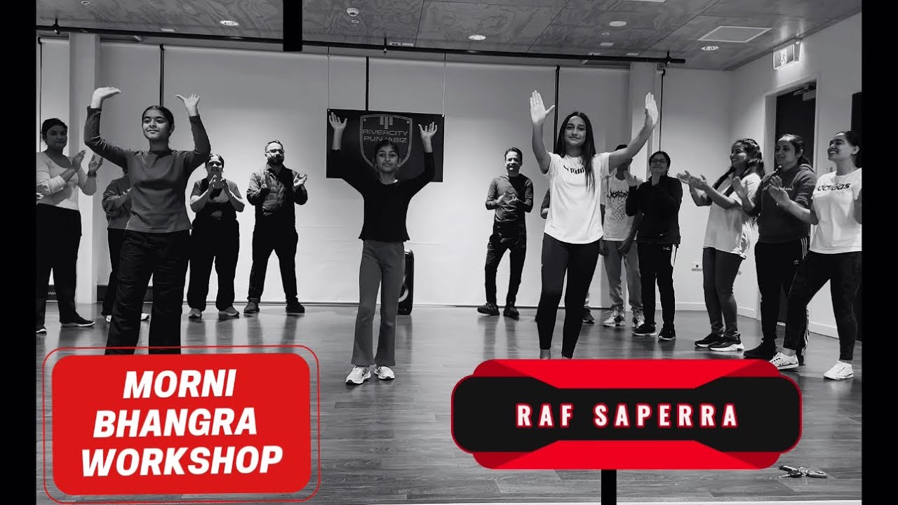 🔥 Morni Bhangra Workshop | Rivercity Punjabiz x Raf Saperra & Ikky 🔥 #BhangraWorkshop