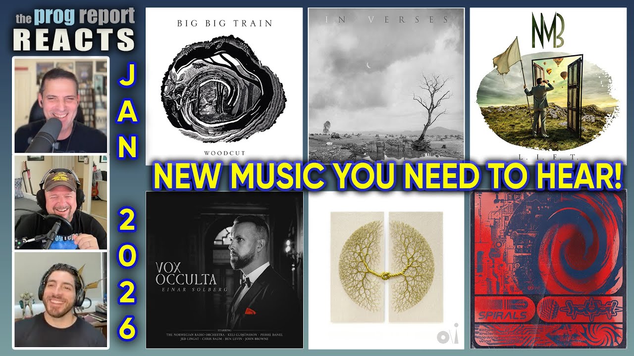 New Music Reaction: Peter Gabriel, NMB, Big Big Train, Einar Solberg, Karnivool, and Holosoil