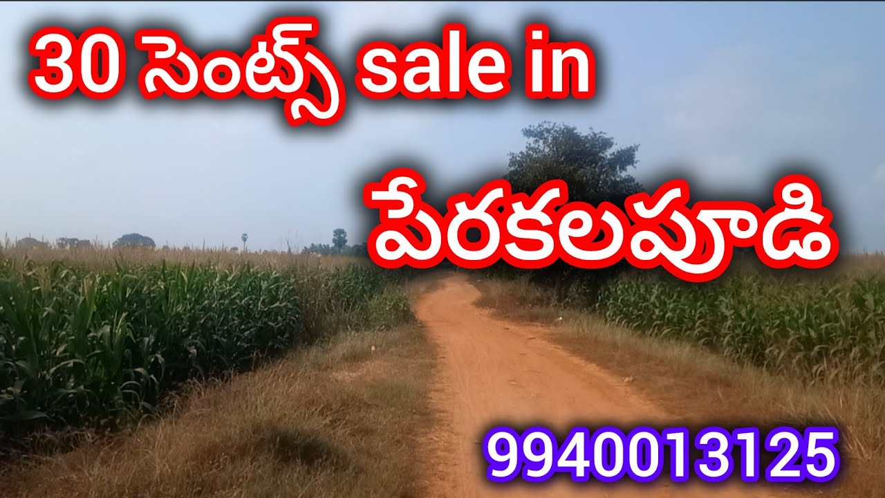 30 సెంట్స్ sale in పేరకలపూడి, near ORR, 9940013125-AD -213