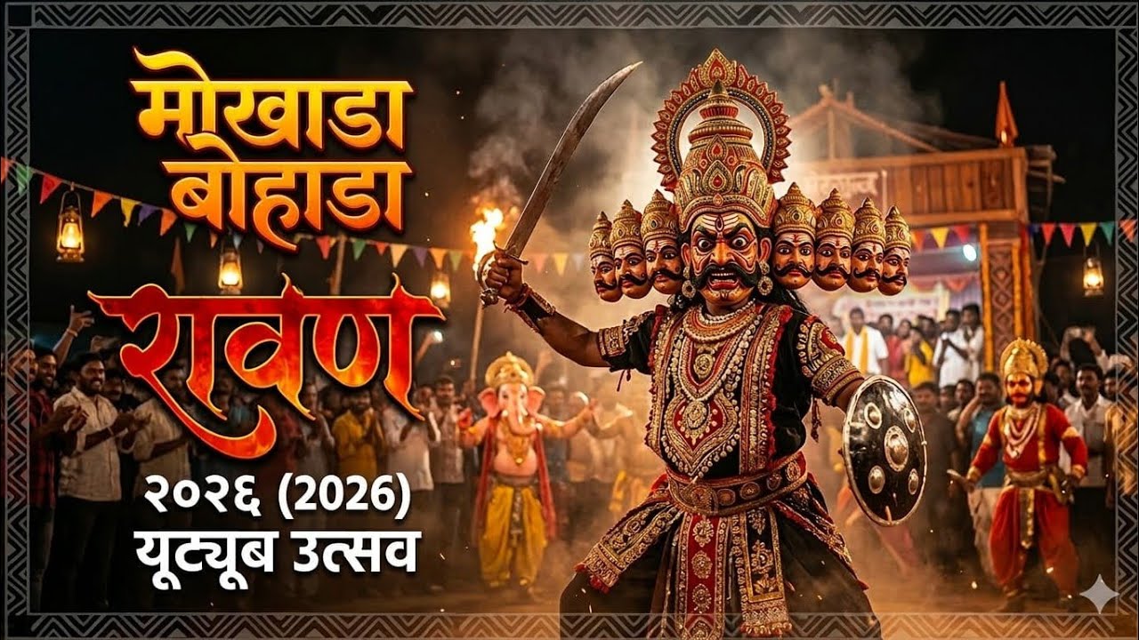 ​मोखडा बोहाडा 2026: मुखौटों के पीछे की दिव्य शक्ति RAVAN #youtubevideo #mokhadabohada 