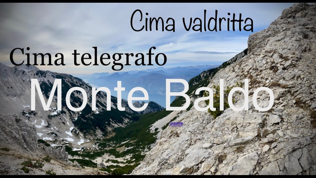 Trekking Monte Baldo - Novezza - Cima telegrafo e Cima valdritta
