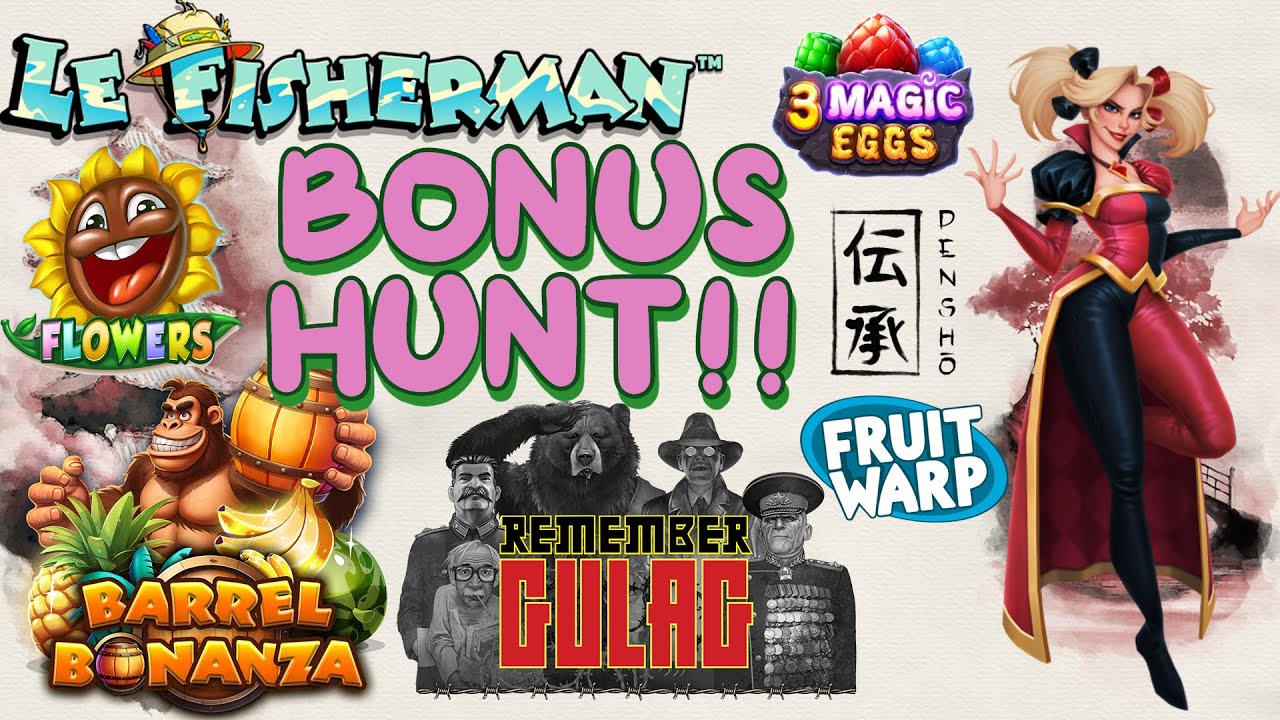 &euro;2000 BONUS HUNT!! Le Fisherman&rsquo;s Here!👀👊🏻😎