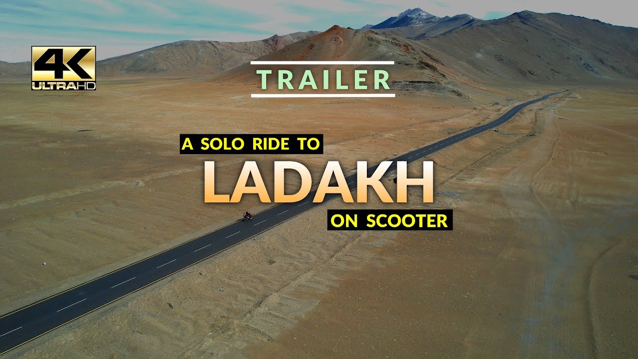 || TRAILER || Solo Ride to Ladakh on Scooty | Kolkata to Ladakh ride on Aerox @FINALDESTINATION1