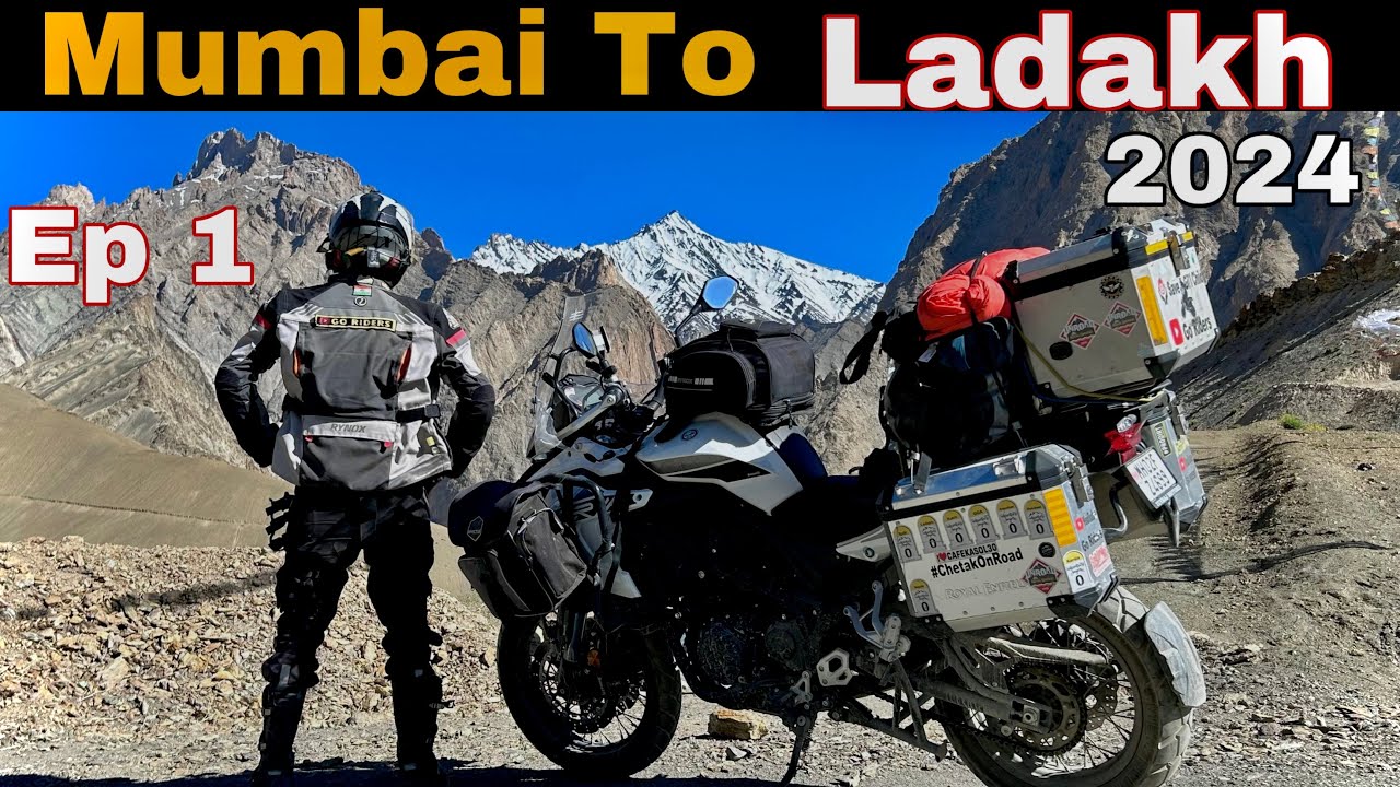 Ladakh Bike Ride 2024 | Mumbai To Ladakh Bike ride | Day 1 | Mumbai to Udaipur @GoRiders