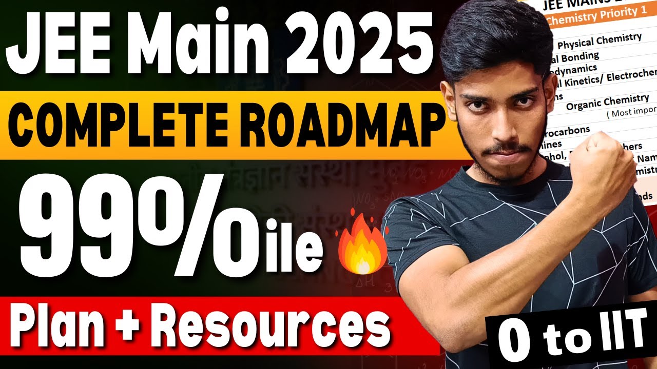 JEE 2025 : Complete Roadmap for 99%ile in 7 Months🔥| 80% PAPER Leaked | Resources + PLAN #jee #iit
