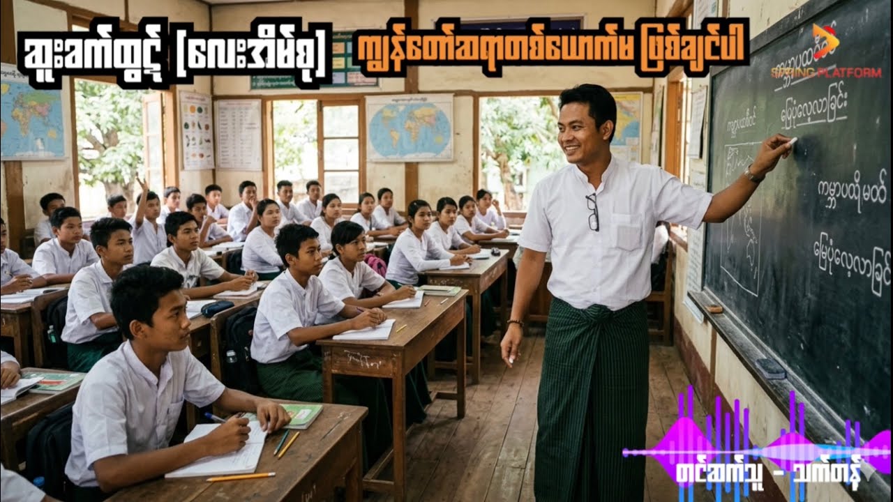 ဆူးခက်ထွဋ် ( လေးအိမ်စု ) - ကျွန်တော်ဆရာတစ်ယောက်မဖြစ်ချင်ပါ ( Myanmar Audiobook )
