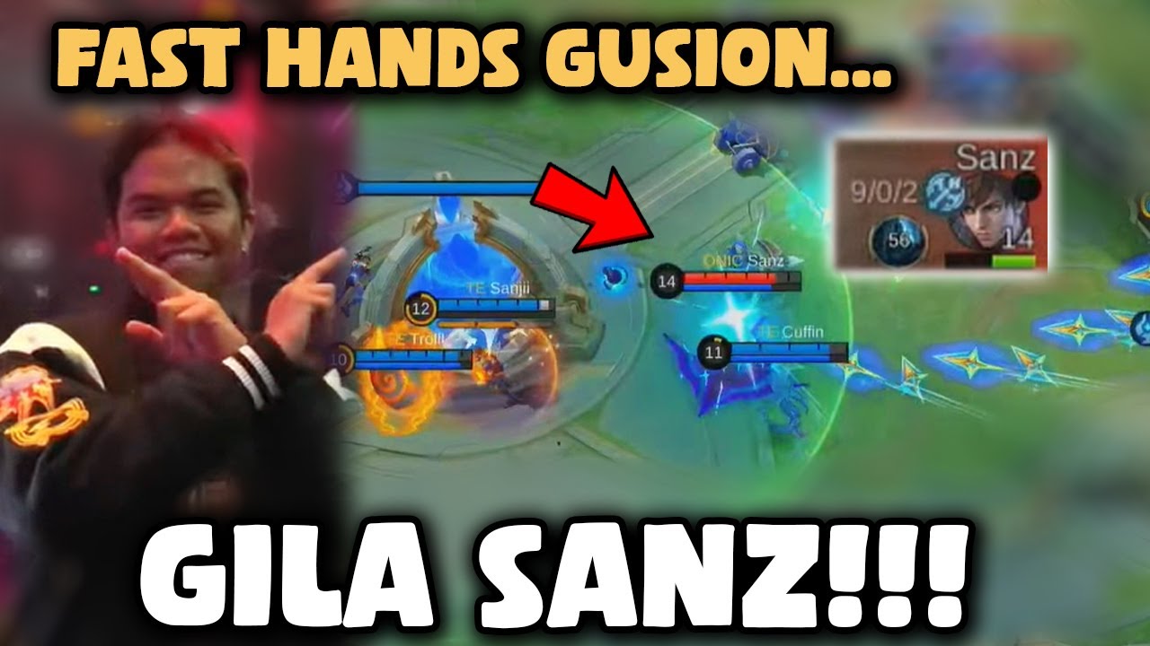 Что за фигня!😲 ONIC SANZ выбирает Gusion на чемпионате мира M5...