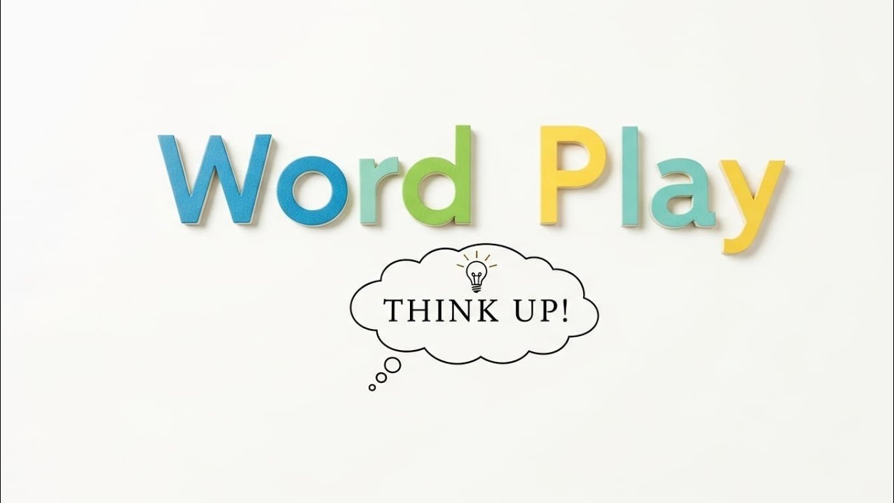 think up! jumbled letters #live