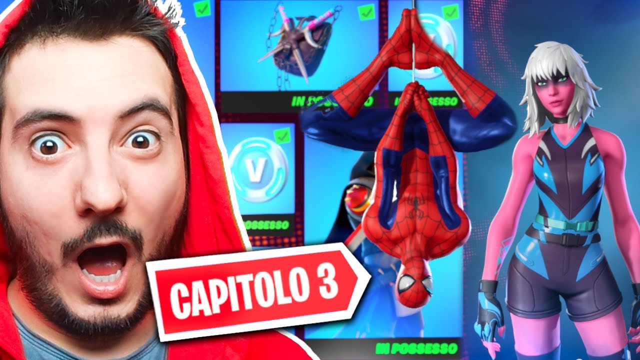 PAZZOX REAGISCE AL NUOVO PASS BATTAGLIA CAPITOLO 3 😱 Fortnite