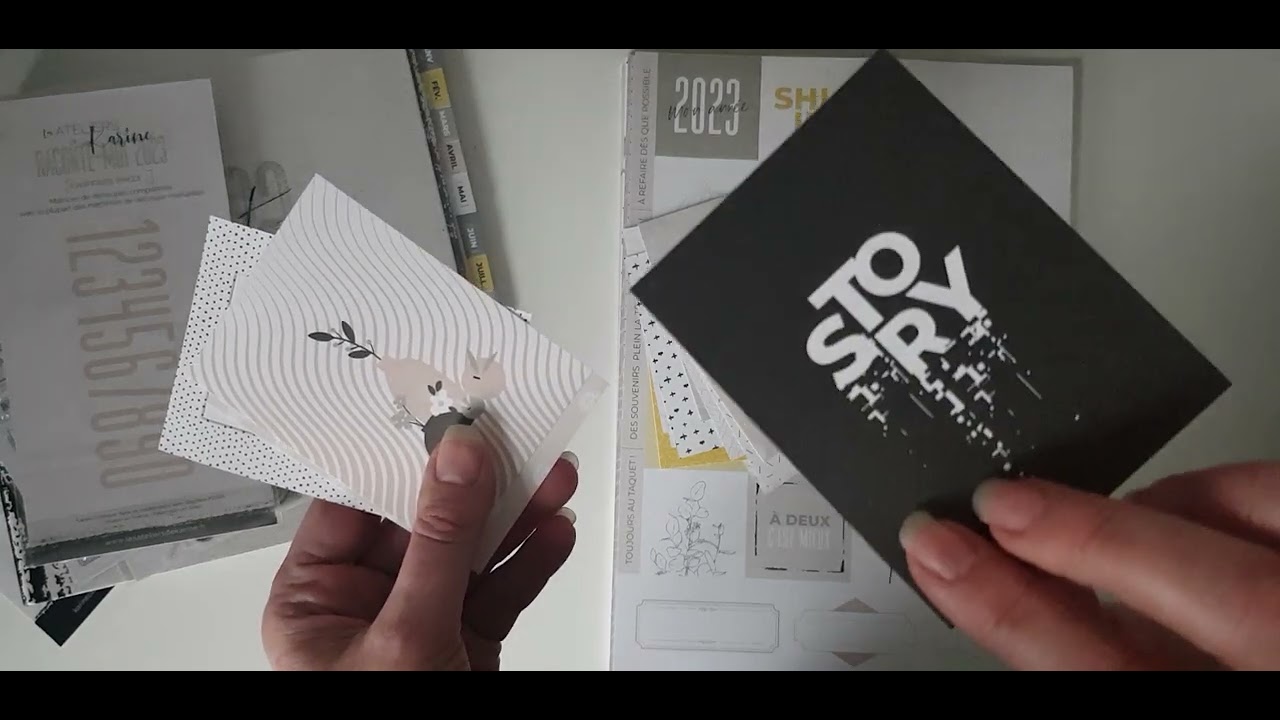 Présentation du kit Raconte-moi 2023 de Les Ateliers de Karine.