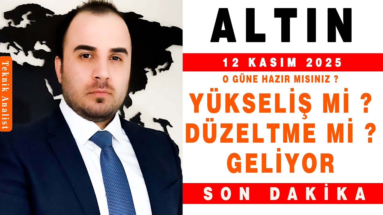 ACİL ALTIN ANALİZİ YENİ TREND BAŞLIYOR MU ? KRİTİK TARİH TESPİTİ  |  ŞENOL KAAN  |  12.11.2025