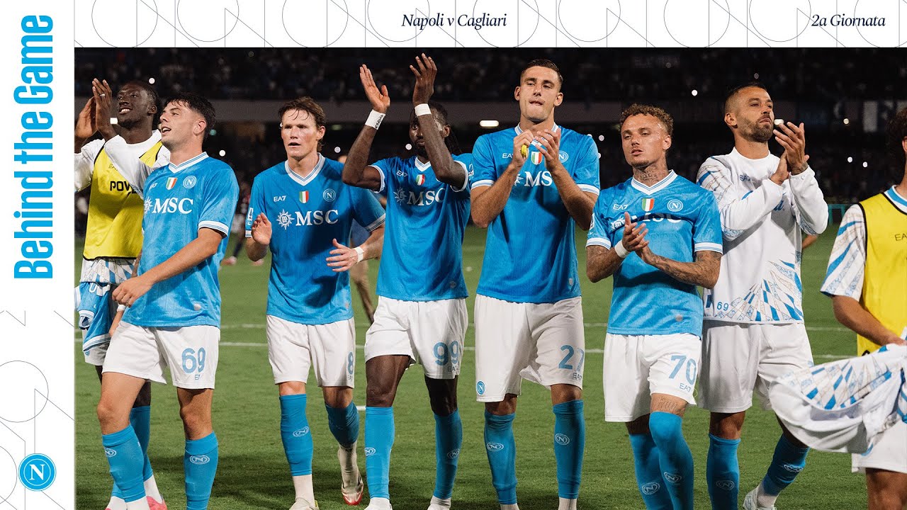 BEHIND THE GAME | #NapoliCagliari, storia di una vittoria al fotofinish